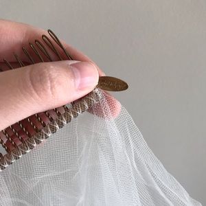 Twigs and Honey Wedding Veil Medium Length